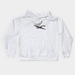 A26 aircraft Kids Hoodie